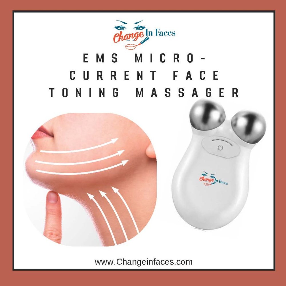 MICRO-CURRENT MASSAGE FACE ROLLER